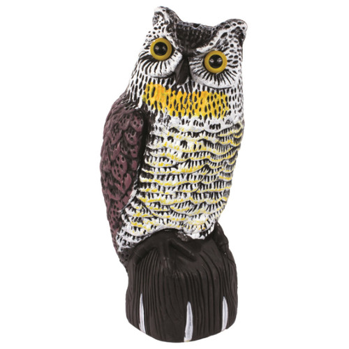 Owl decoy bird deterrent - owl,