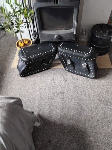 Vintage saddle bags suitable - saddle,