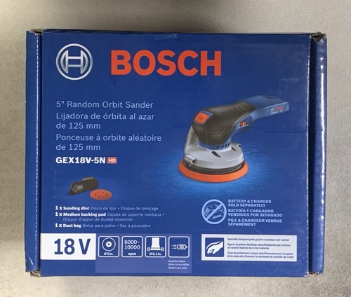 Bosch 18v gex18v 5 - 18v, gex18v-5n