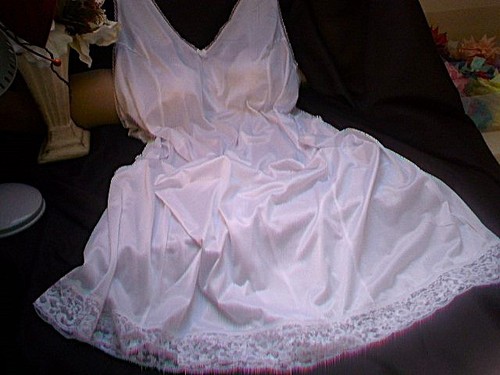 Big girl xxxl nylon - , slip