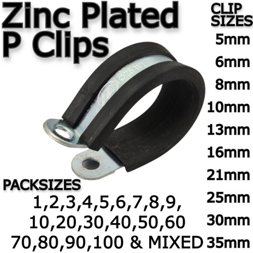 Clips rubber lined hose - clips,
