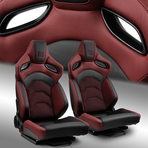 Reclinable pvc racing seats - reclinable,
