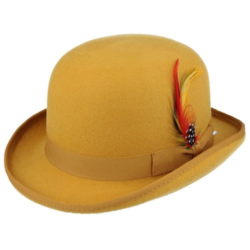 Men women 100 wool bowler - men,
