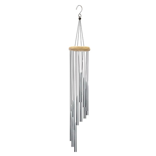 Tube aluminium wind chimes - aluminium,