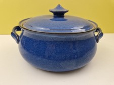 DENBY IMPERIAL BLUE vegetable dish tureen casserole
