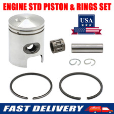 STD Piston Rings Pin Clips Set For Honda NC50 NA50 PA/NU/NX50 EXPRESS 50 Scooter