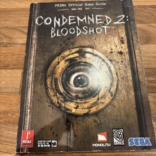 Condemned 2 Bloodshot Video Game Strategy Guide Prima Games XboX 360 PS3 SEALED