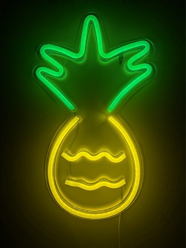 Led neon pineapple sign - neon,