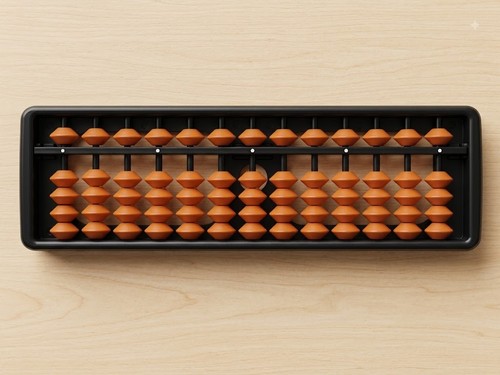 Column soroban abacus - 13,