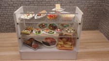 Laser Cut and Handmade Cafe Food Counter 1.12 Dolls House