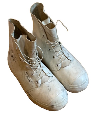 Vintage military boots - vintage,