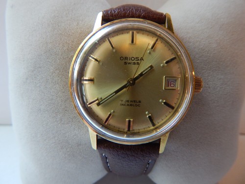 Vintage swiss gold plated - vintage, gold-plated
