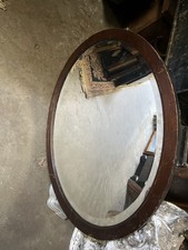 Antique Oval Bevelled Edged