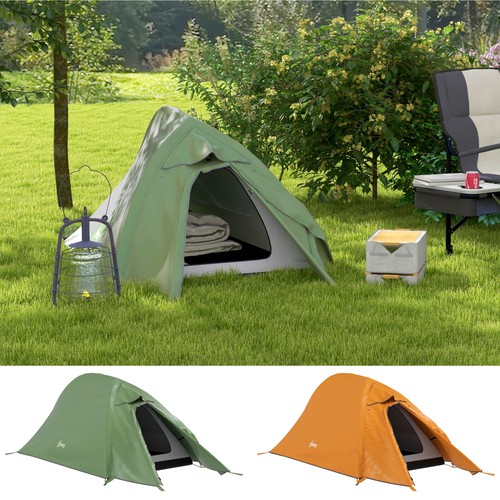 Two layer camping tent - two-layer,