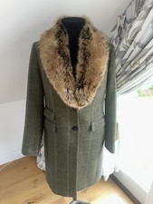 Joules Langley Tweed Wool Long