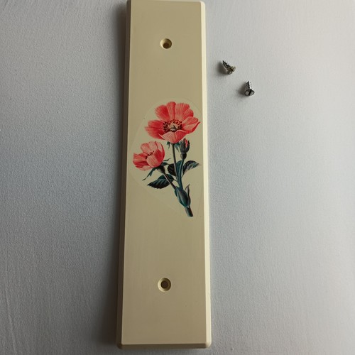 Vintage retro cream door - cream,