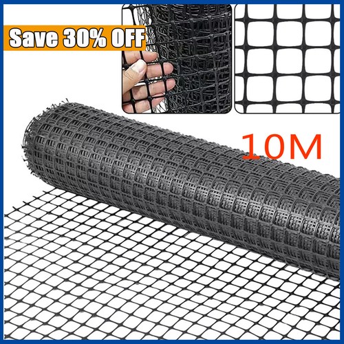 10m black plastic mesh - plastic,