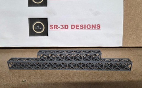 Model railway lattice - model,