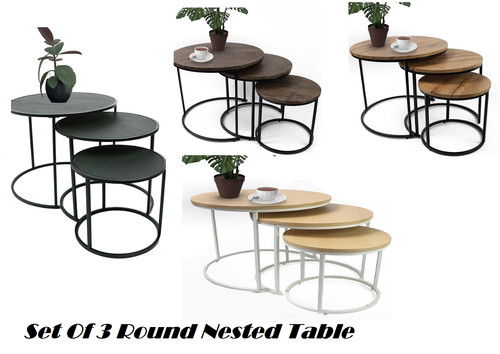 Round nesting set 3 - of,