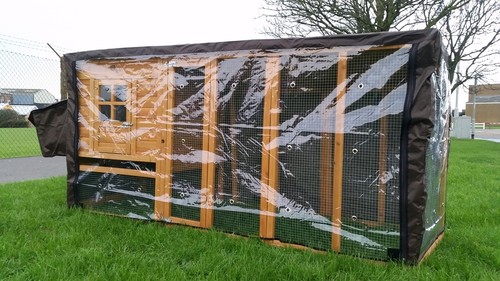 Rain cover chicken hen house - hen,