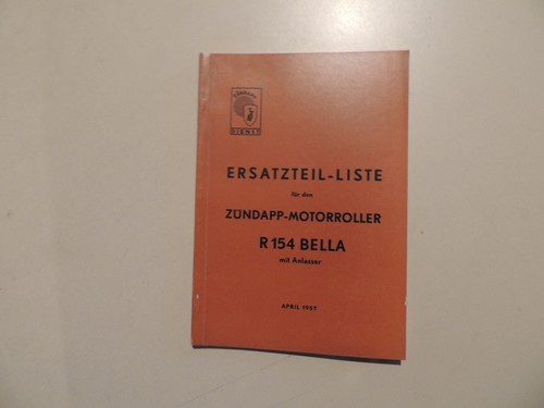 Zündapp scooter 154 bella - 154,