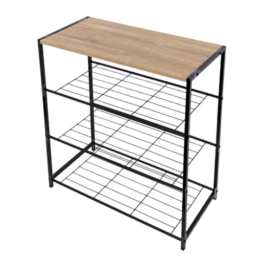 Tier shoe rack - shoe, bench