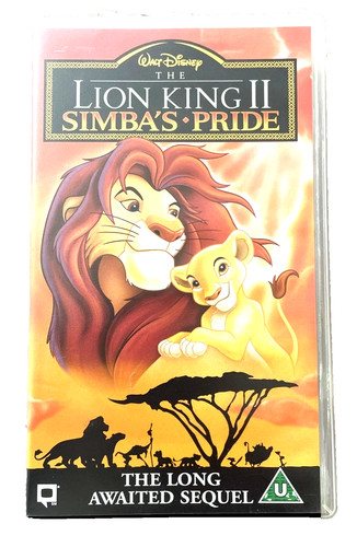 Vhs walt disney lion king - walt,