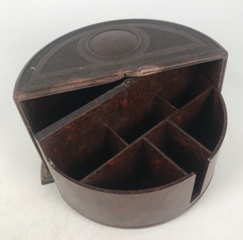 Art deco bakelite roto tray - art,