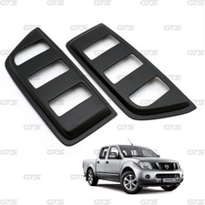 Fits Nissan Frontier Navara D40 2006 14 Matte Rear Side Window Guard