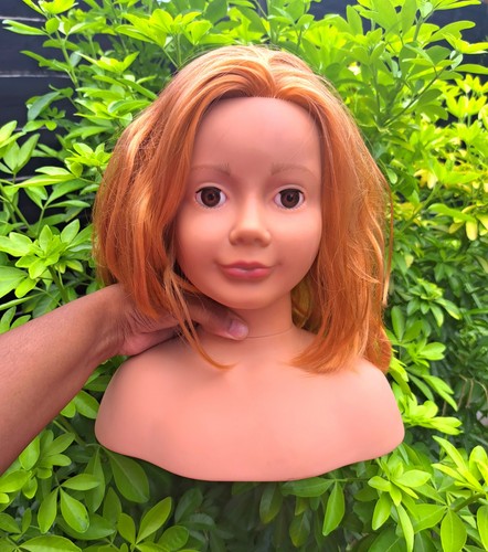 Hair styling doll head - hair,