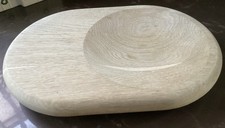 WOODEN OVAL LAZY SUSAN
