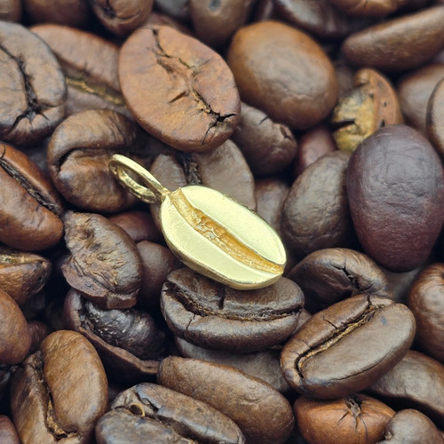 Solid 9ct gold coffee - solid,