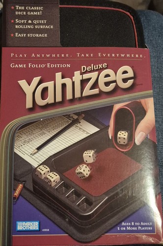 Yahtzee deluxe vintage game - yahtzee,