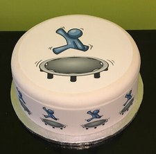 Trampoline pre-cut Edible