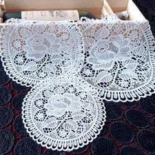 White Round Cotton Crochet