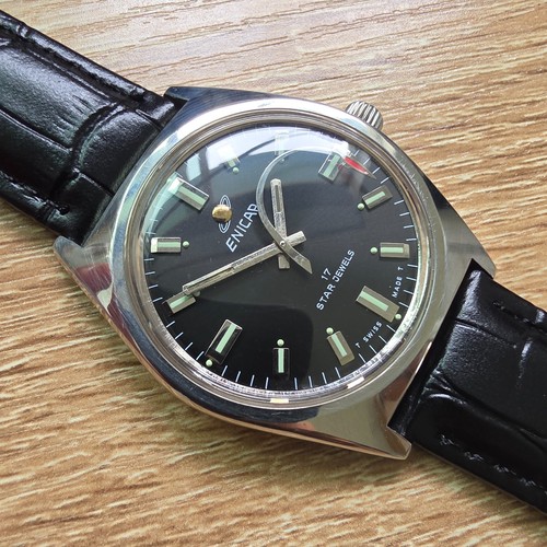 Vintage enicar men manual - enicar, men's