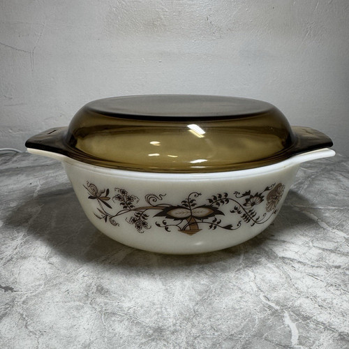 Vintage pyrex casserole - vintage, dish