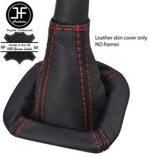 RED STITCH TOP GRAIN LEATHER