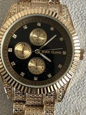 River Island Gold Style Men’s Watch- No Battery