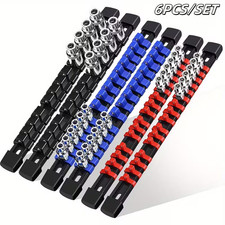 6Pcs Socket Rail Storage