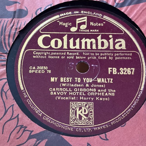 Carroll gibbons best you - gibbons, to