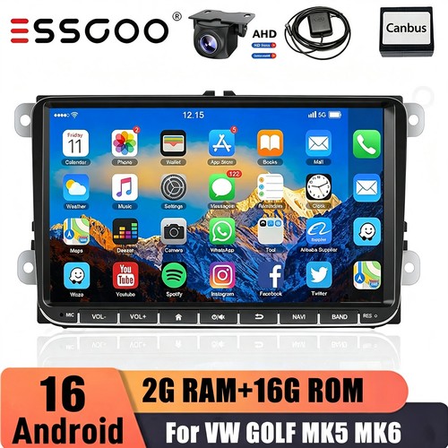 For golf mk5 mk6 polo - 9", vw