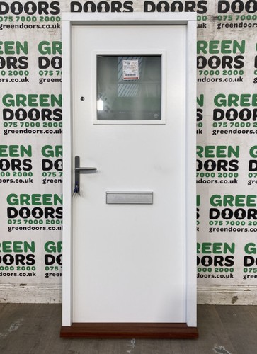 Fire rated front door flat - fire,