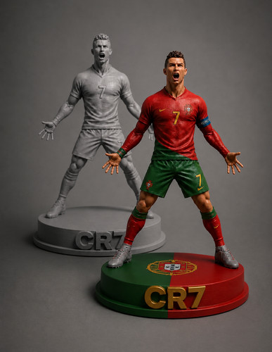 Cristiano ronaldo statue - ronaldo,