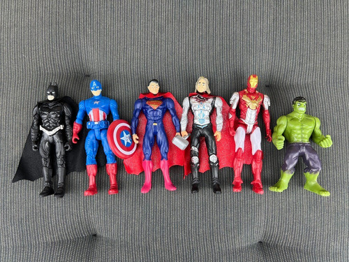 6pcs marvel avengers super - 6pcs,