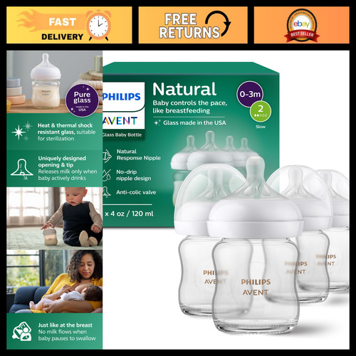 Natural glass baby - natural,