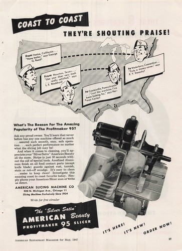 Vtg 1951 print - 1951, ad