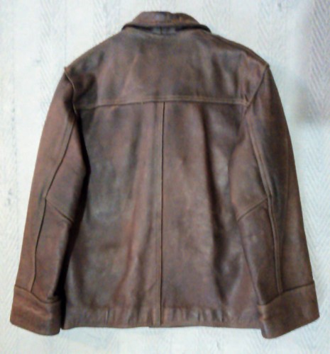 Redskins leather jacket - leather,