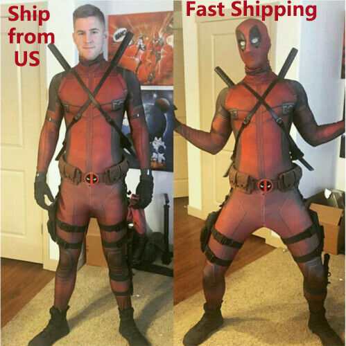 Deadpool cosplay costume adult - costume,