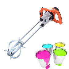 1800W Power Concrete Mixers Portable Electric Mortar Mixer Handheld Stirring